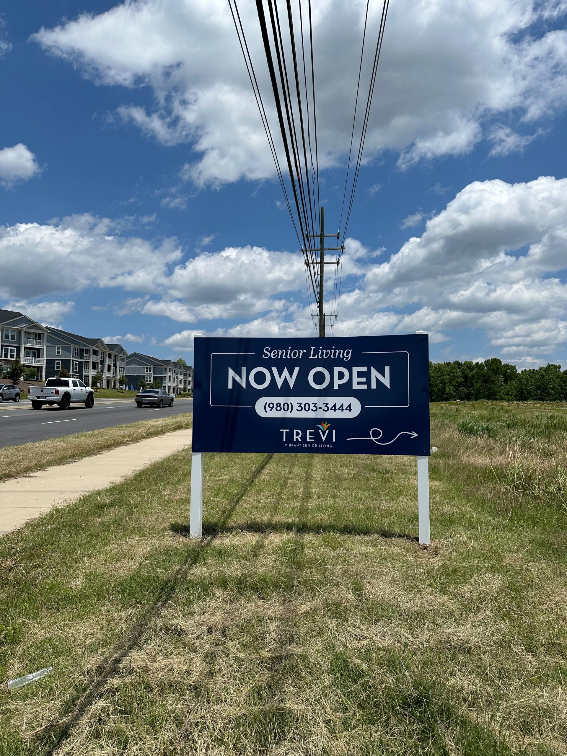 SmartSwans yard sign and temporary business sign project