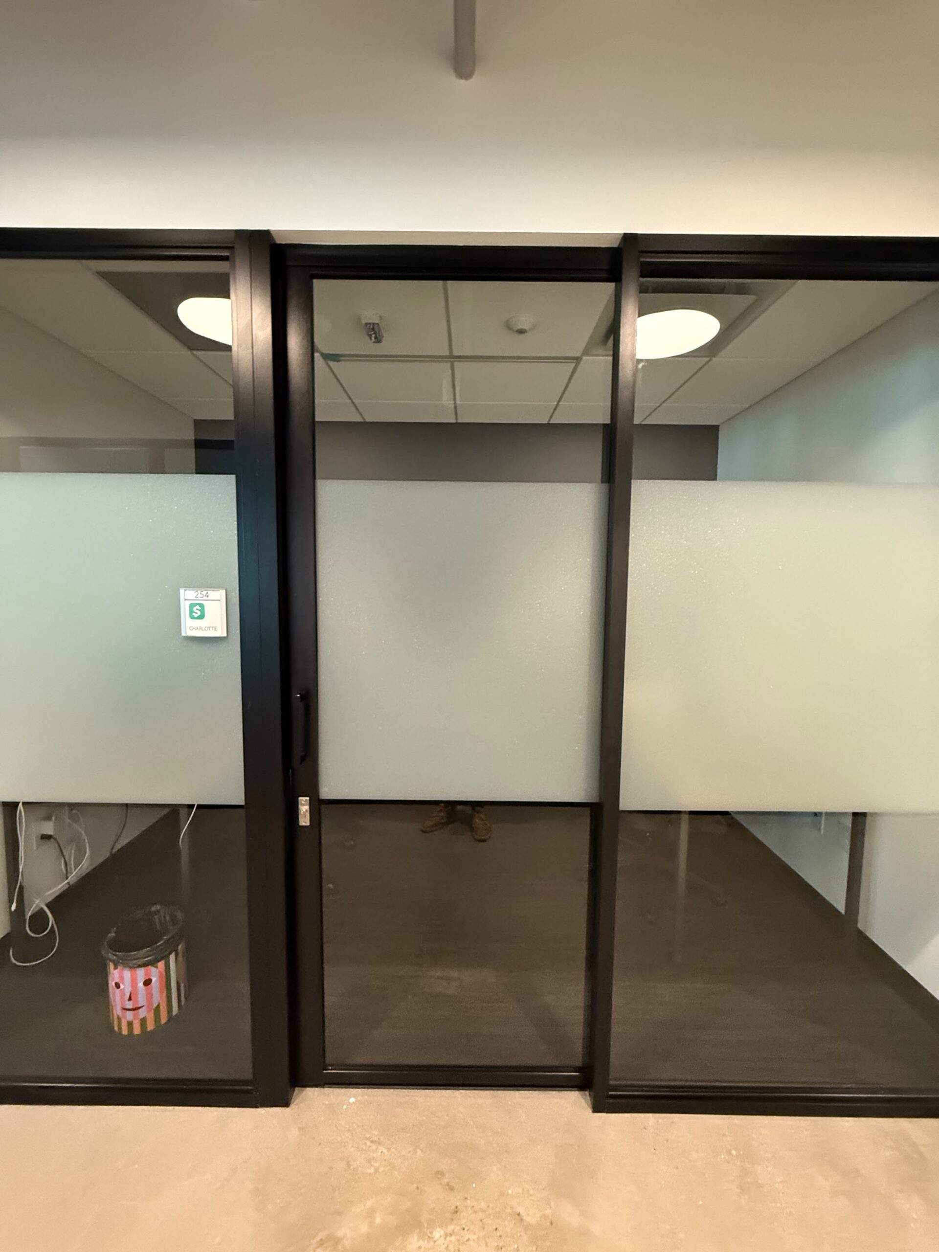Frosted glass film
