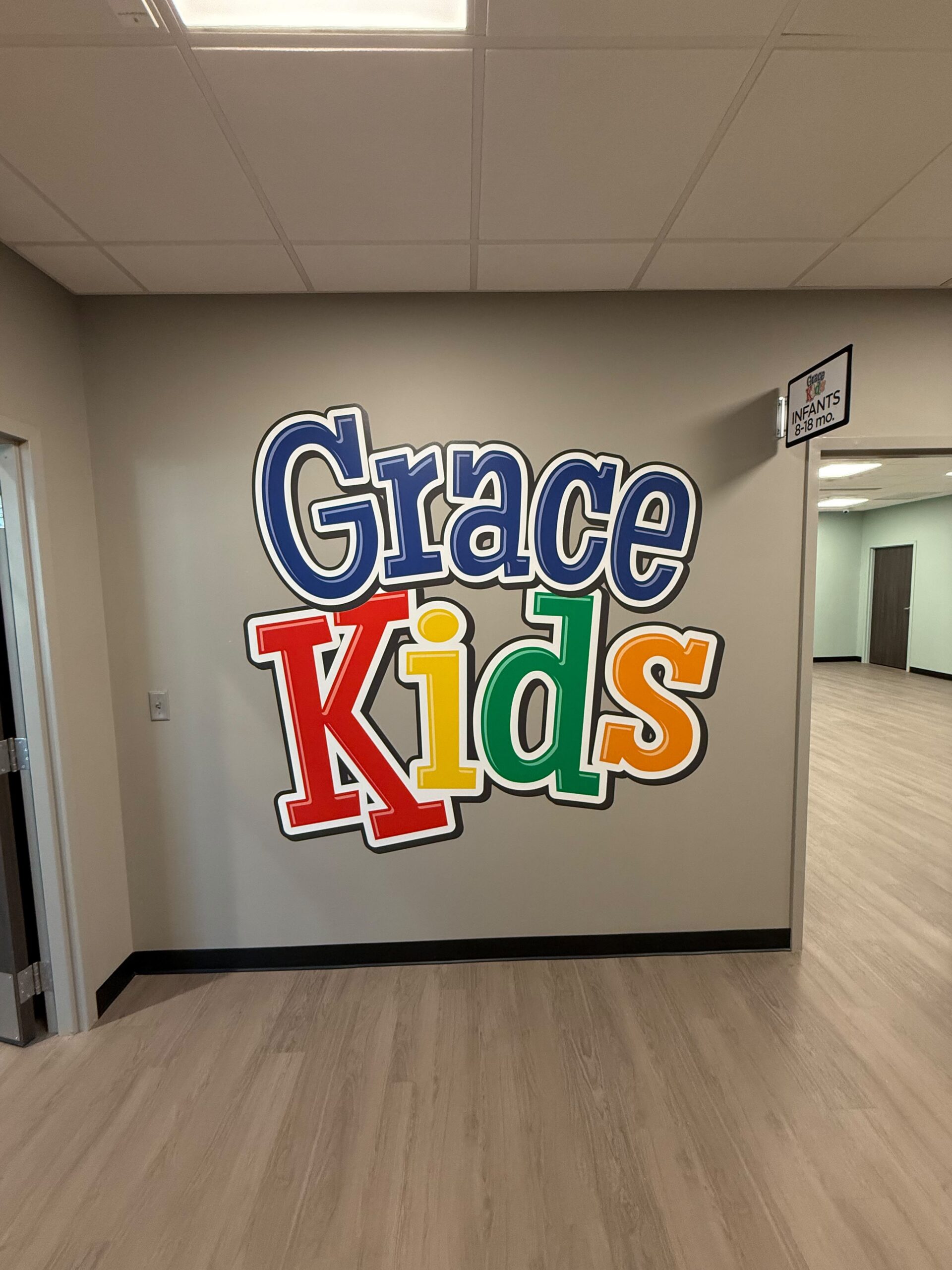 Custom kids business sign