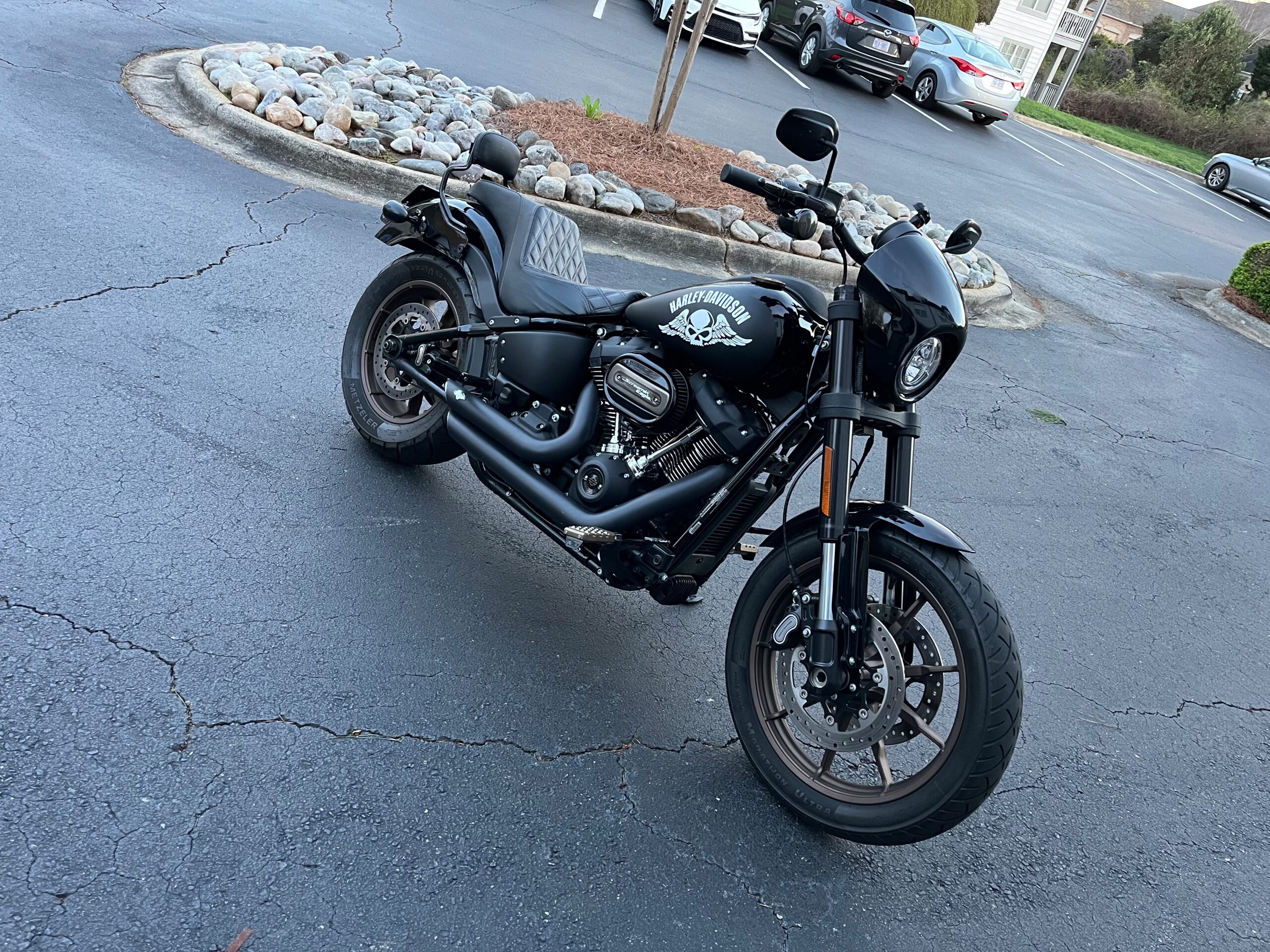 SmartSwans motorcycle wrap and custom vehicle graphics project
