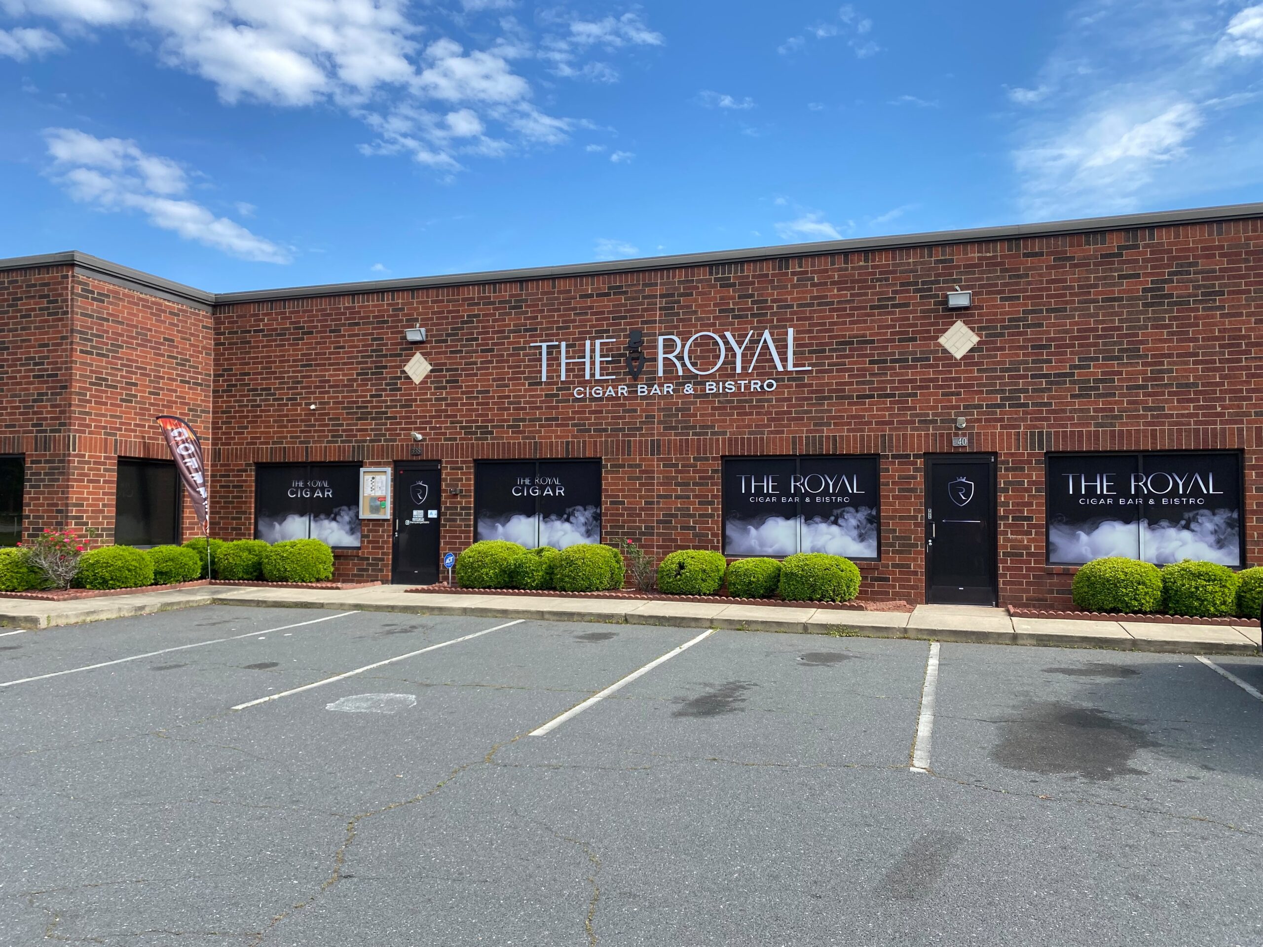 Storefront signage project in Charlotte NC