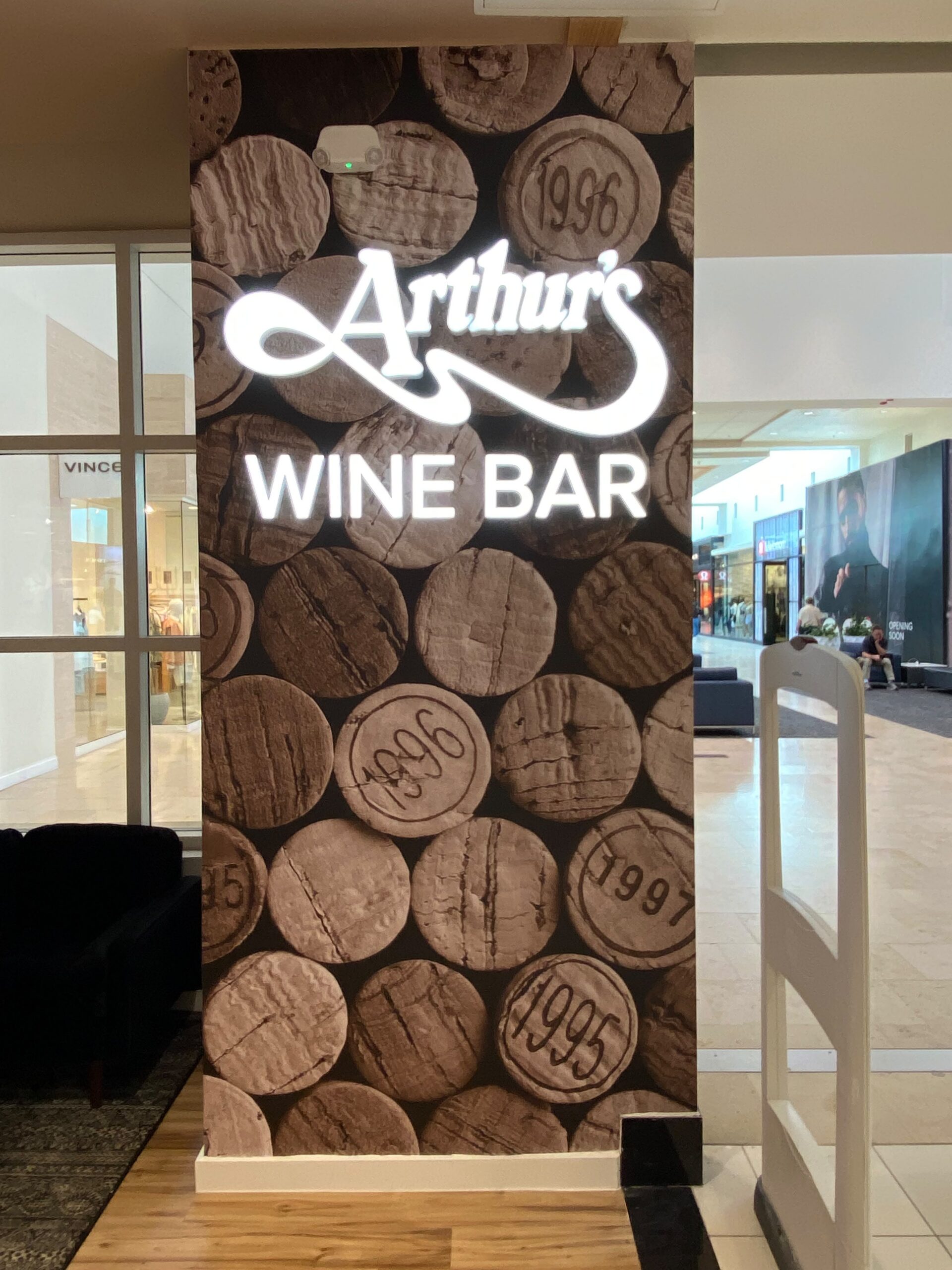 SmartSwans branded photo zone backdrop and event wall project